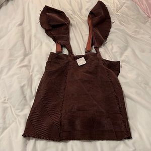 Free people skirt overalls